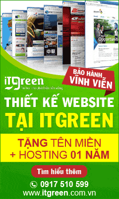 thiết kế website ITGREEN 