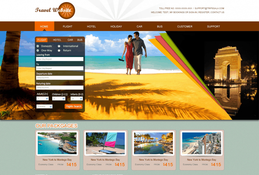 Thiết kế website du lịch 2018 với xu hướng mới