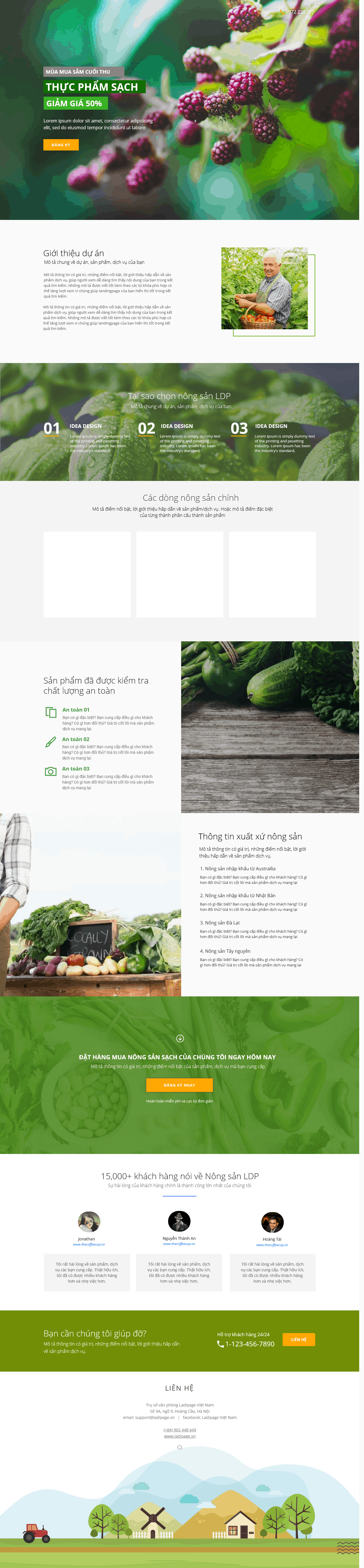  Thiết kế website Thiết kế webiste landingpage thuc-pham---do-uong Thực phẩm 1